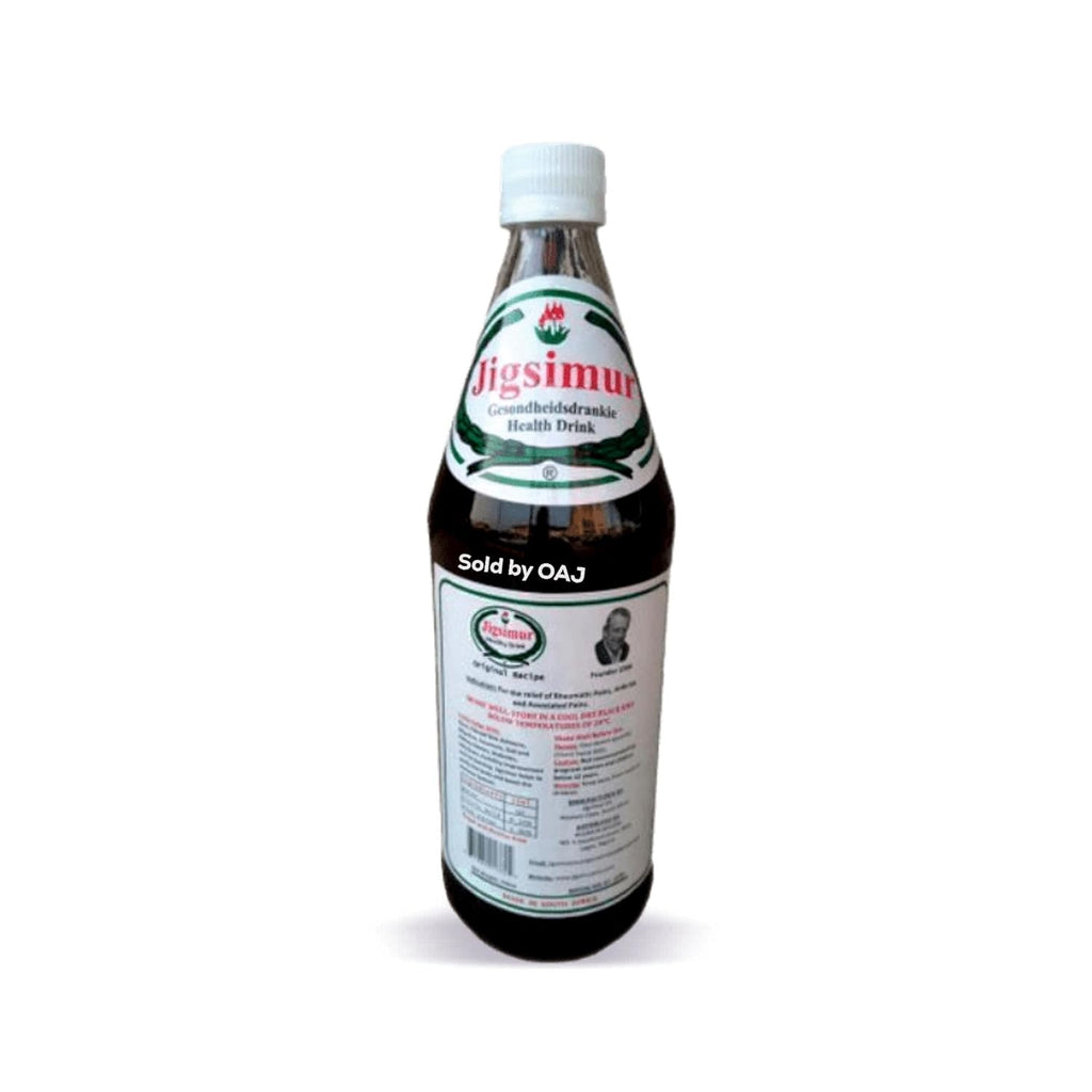 Jigsimur Herbal Drink African Tea - Dietary Supplement Sap Drink for Arthritis and High Blood Pressure - Health Drink for Rheumatic Pains - 750ML (1 Bottle) (x2)