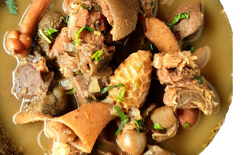 GOAT AND TRIPE PEPPERSOUP 16 OZ CONTAINER