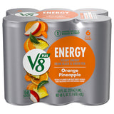 V8 Plus Orange Pineapple Flavored Sparkling Energy Drink - 6 pk