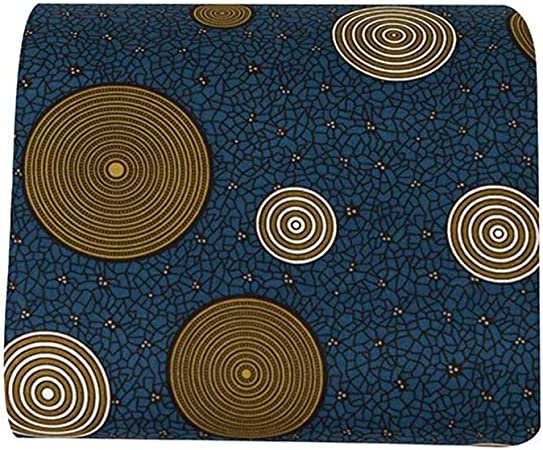 Authentic BintaRealWax African Ankara Polyester Print 6 Yards