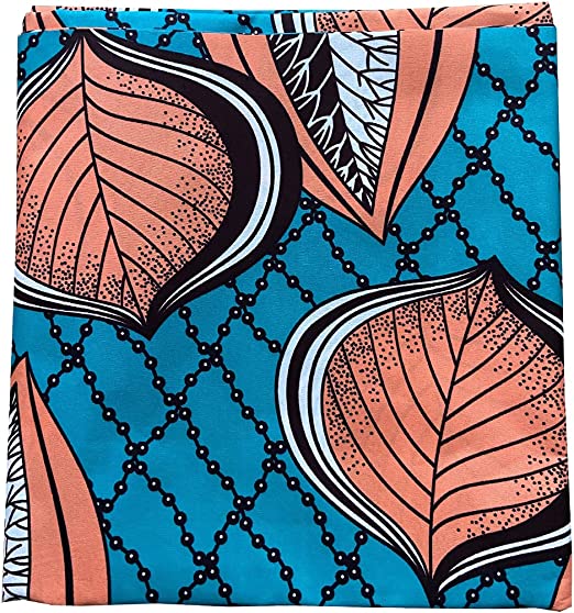 Authentic African Polyester Ankara Kente Wax Print 6 Yards (ADWAXDA)