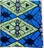 Authentic African Polyester Ankara Kente Wax Print 6 Yards (ADWAXDA)