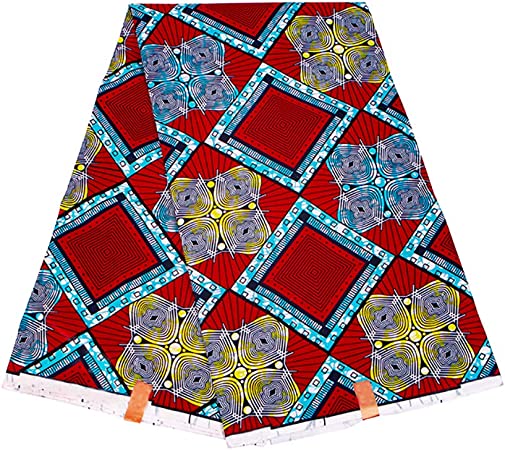 Authentic African Ankara Fabric Print 6 Yards