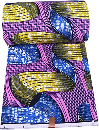 Authentic Realwax African Fabric Print 6 Yards