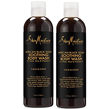 SheaMoisture African Black Soap Body Wash (2 pack)