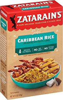 Zatarain's Caribbean Rice Mix, 6 oz x 6 pack
