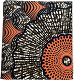 Authentic African Polyester Ankara Kente Wax Print 6 Yards (ADWAXDA)