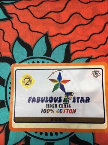 Fabulous F Star Ankara Fabric