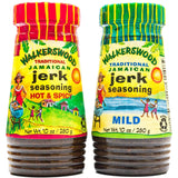 WALKERSWOOD JERK SEASONING 1 HOT BOTTLE + 1 MILD BOTTLE