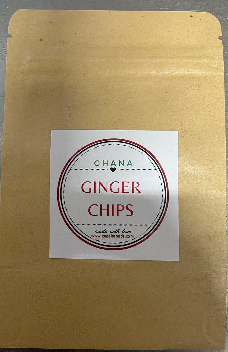 GHANA GINGER CHIPS X6 packs