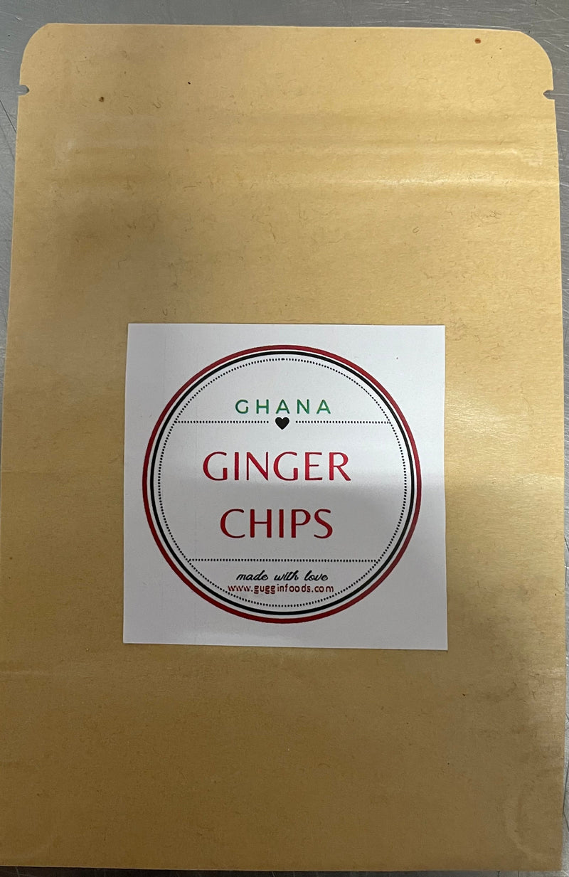 GHANA GINGER CHIPS X24 packs
