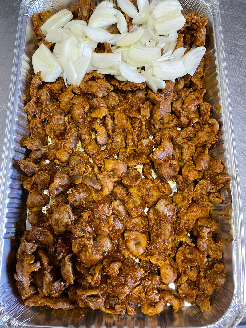 CATERING PEPPERED GIZZARDS SMALL TRAY