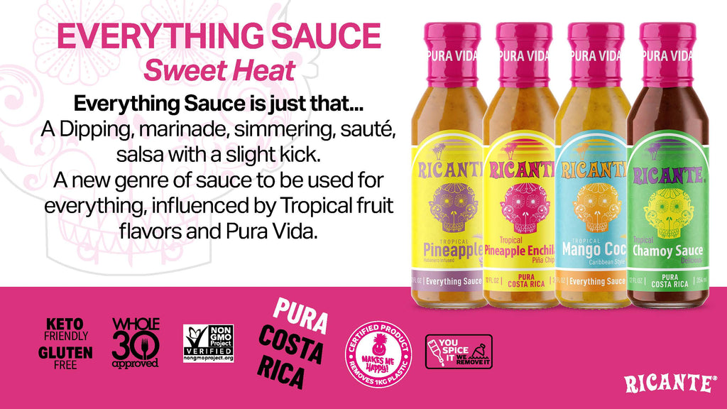 Ricante Tropical Tamarindo Caribbean Jerk Everything Sauce