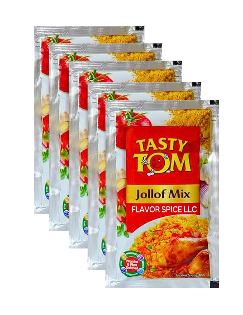 Tasty Tom Tomato Paste Jollof Seasoning Mix 60G (1 CASE x12)