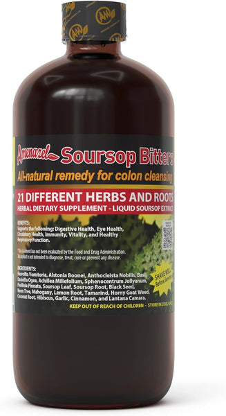 Organic Herbs Amenazel Power Bitters, Liquid, 16oz – Guggin Foods