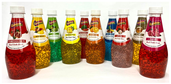 Rainbow Basil Drinks 290ml x24