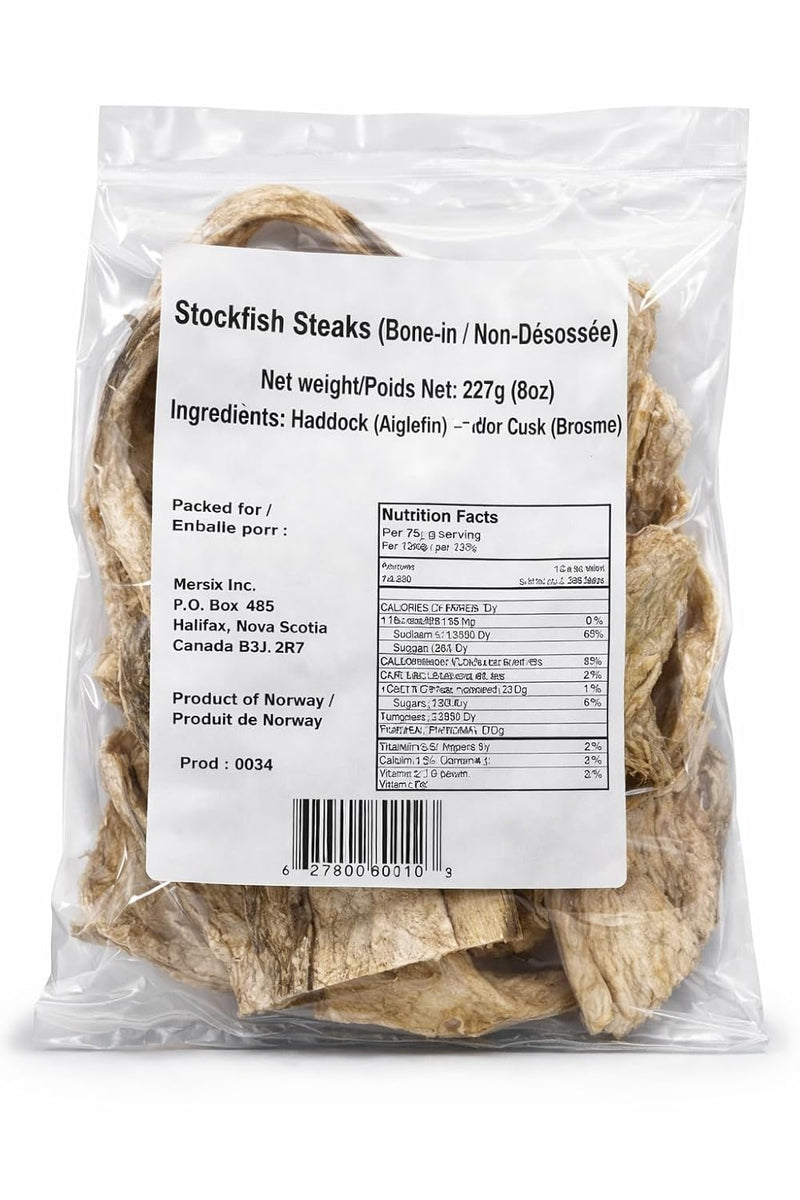 Merex - Stockfish Steak (Cod) - 8 oz bag
