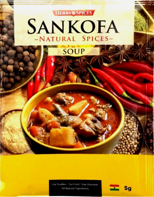 Sankofa Soup easoning powder No MSG, No salt, No preservatives