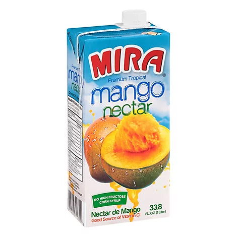MIra mango nectar 33.8 oz