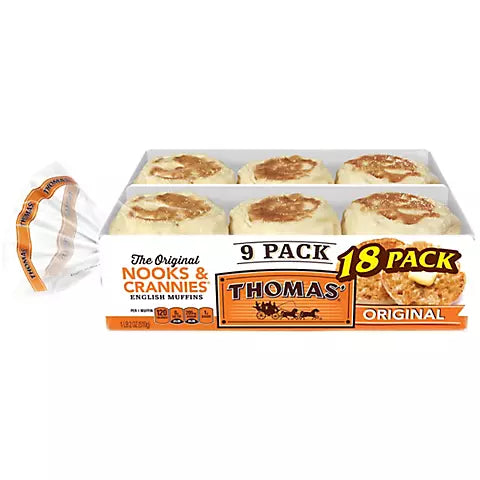 Thomas' English Muffins 2 pack