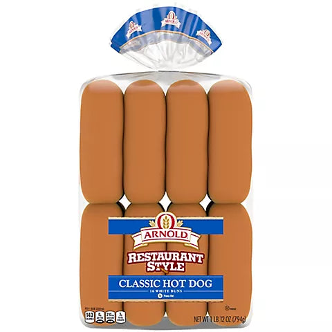 Arnold Restaurant-Style Hot Dog Rolls