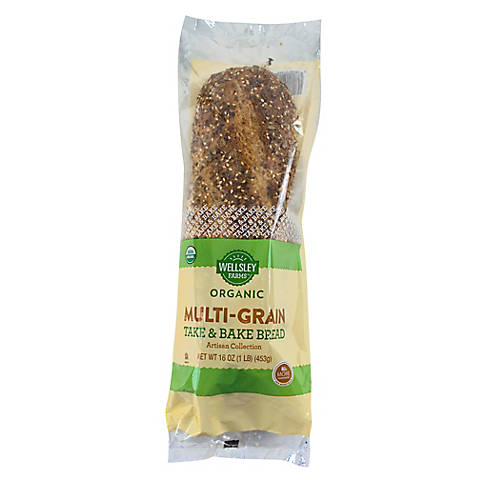 Wellsley Farms Organic Multi-Grain Take & Bake Bread