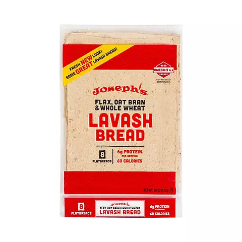 Joseph's Flax, Oat Bran & Whole Wheat Lavash Bread