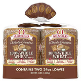 Arnold 100% Wheat Bread, 2 pack