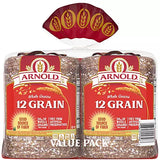 Arnold 12 Grain Bread, 2 pack
