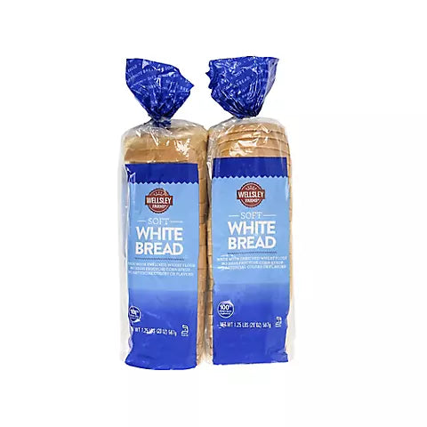 Wellsley Farms White Bread 2 pack