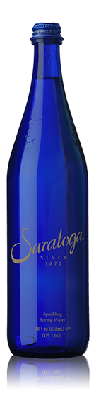 Saratoga Sparkling 28 oz Glass Bottle (12 pack) Case