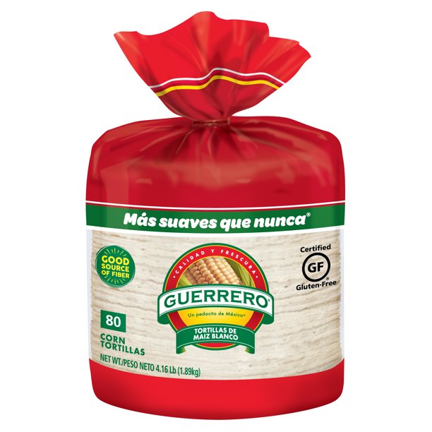 Guerrero Corn De Maiz Blanco Tortillas