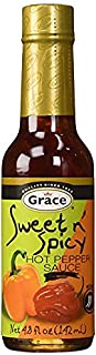 Grace Sweet N' Spicy Hot Pepper Sauce Mild 5oz (2 pack)