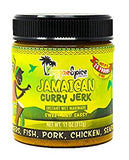 REGGAE SPICE Jamaican Curry Jerk Seasoning Authentic Wet Rub Marinade Sauce