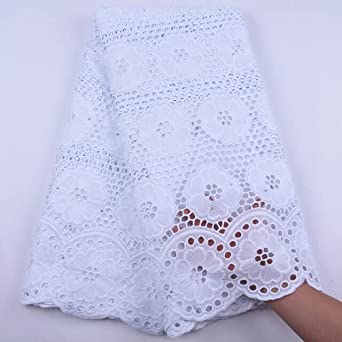 Authentic African Cotton Lace Fabric
