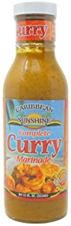 Caribbean Sunshine Jamaican Complete Curry Marinade 12 oz