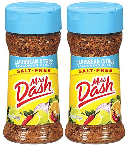 Mrs. Dash Caribbean Citrus Seasoning Blend, 2.4 Oz 2 pack