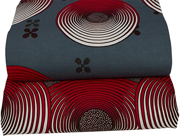 Authentic Realwax African Fabric Print 6 Yards