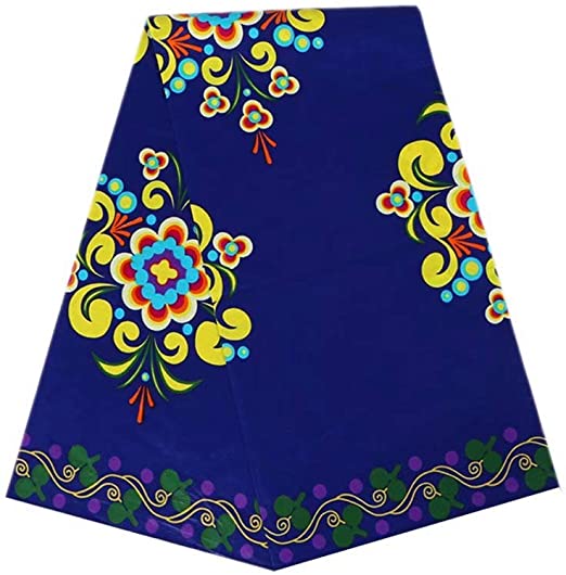 Authentic African Ankara Fabric Print 6 Yards