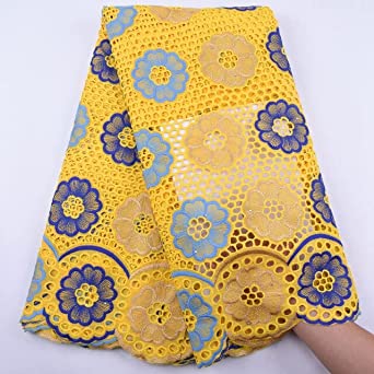 Authentic African Cotton Lace Fabric
