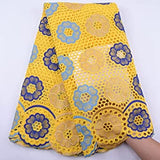 Authentic African Cotton Lace Fabric