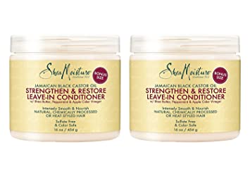 Shea Moisture Leave in Conditioner with Jamaican Black Castor Oil