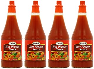 Grace Hot Pepper Sauce 4 pack