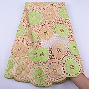 Authentic African Cotton Lace Fabric