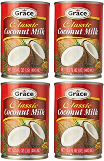 Grace Classic Coconut Milk 13.5 OZ (4 Cans)