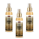 African Pride Black Castor Miracle Anti-Humidity Heat Protectant Spray (3 Pack)