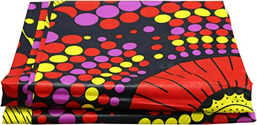 Authentic YLT Wax African Wax Fabric Print 6 Yards