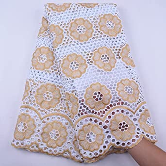 Authentic African Cotton Lace Fabric