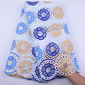 Authentic African Cotton Lace Fabric