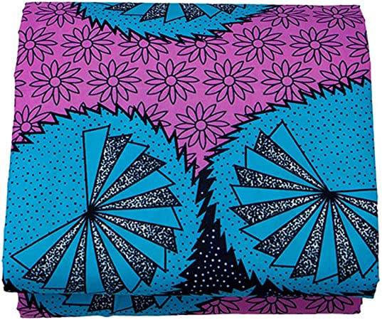 Authentic African Polyester Wax Print 6 Yards